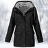 DAMEN WASSERDICHTE KAPUZENJACKE | STILVOLL WARM